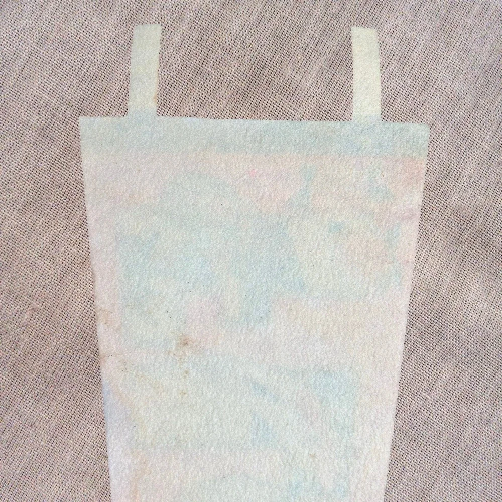 Vintage 1974 Large Felt Imprint Art Florida Souvenir Pennant